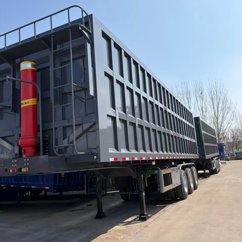 Rear Unloading Semi-trailer factory Rear Unloading Semi-trailer factory